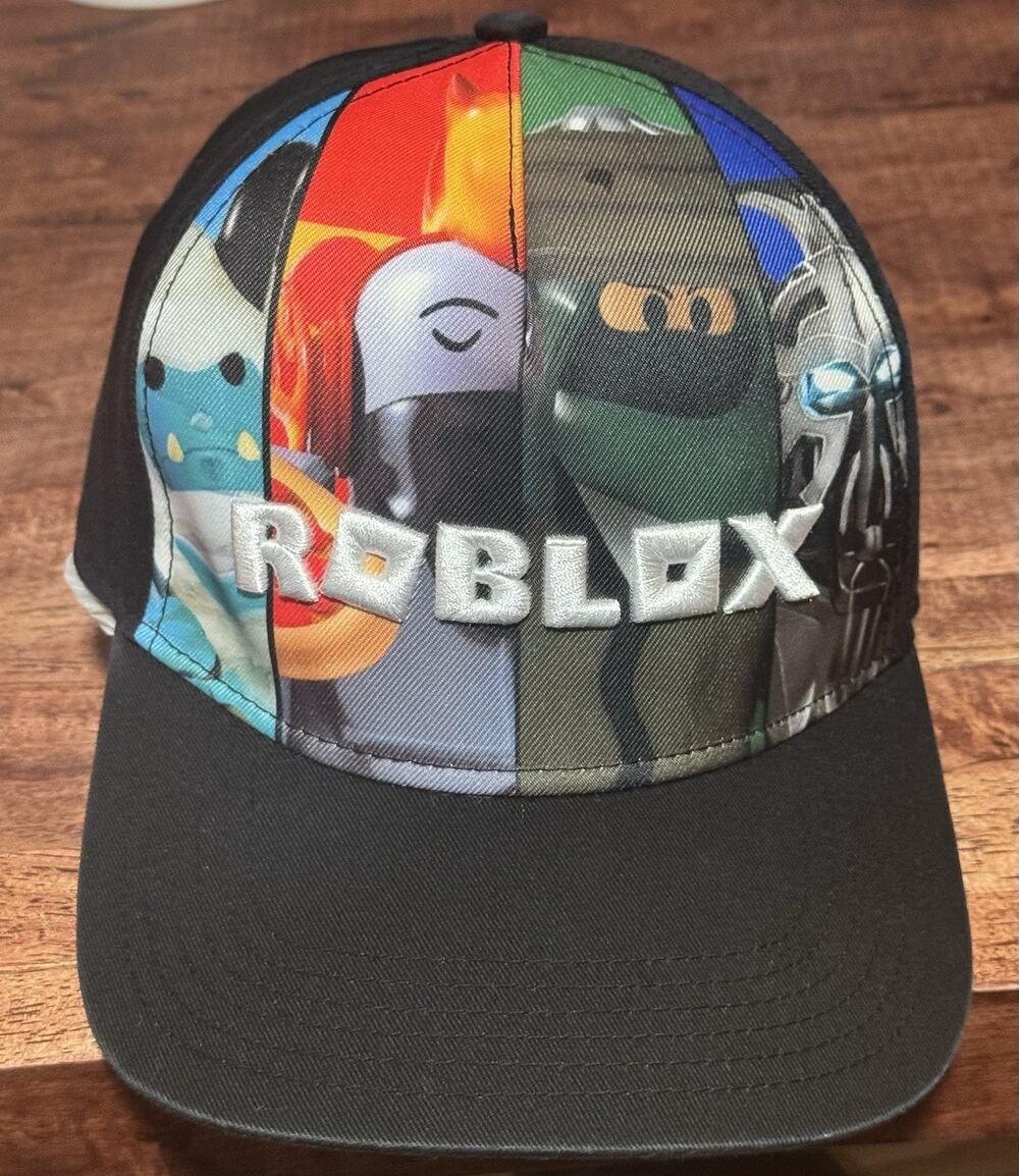 ROBLOX Trucker Ball Cap Adjustable Hat Snapback Size Youth/Teens One Size